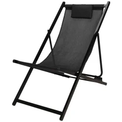 Ambiance Gartenliege Sonnenliege Liegestuhl Klappbar SCHWARZ Aus Metall 101x61x91 Cm -Garten- & Gewächshäuser Geschäft 732b4dad6639b77ac2f2d1d34c504746