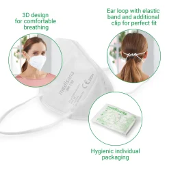 Medisana RM 100 10 X FFP2 Atemschutzmaske -Garten- & Gewächshäuser Geschäft 733e57350b970301b3cf66bc7f30d28c