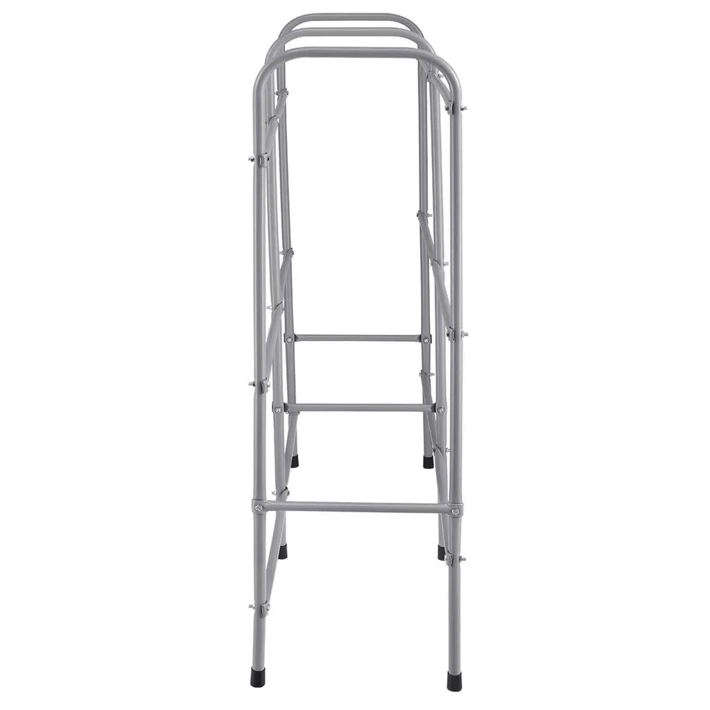 Juskys Getränkekistenregal Cool – Kistenregal Für Bis Zu 6 Kisten Je 17 Kg – Getränkeständer Platzsparend 96 × 34 × 116 Cm – Getränkeregal Aus Metall 4 Juskys Getränkekistenregal Cool – Kistenregal Für Bis Zu 6 Kisten Je 17 Kg – Getränkeständer Platzsparend 96 × 34 × 116 Cm – Getränkeregal Aus Metall – Bild 4