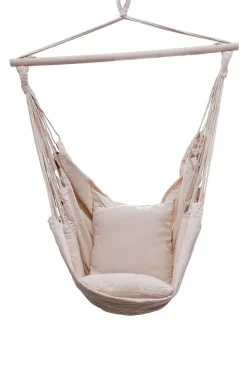 Garden Pleasure Hängesessel TOBAGO Beige Hängesitz -Garten- & Gewächshäuser Geschäft 738ec99b34aa1da33a532fb46540ab56