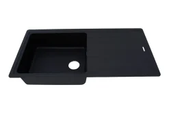 Küchenspüle Spüle Einbauspüle Granit Becken 100x50 Schwarz Respekta By Schock -Garten- & Gewächshäuser Geschäft 73dc36adf36cfc75adc4b5edd0f49496