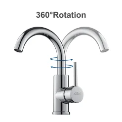 Auralum Chrom Badarmatur Waschtischarmatur Wasserhahn Bad 360° Waschbecken Armaturen Einhebelmischer Mischbatterie 12 Auralum Chrom Badarmatur Waschtischarmatur Wasserhahn Bad 360° Waschbecken Armaturen Einhebelmischer Mischbatterie -Garten- & Gewächshäuser Geschäft 74199b83e07ca9d76322c1c3e36ee6fb