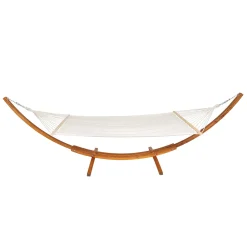 Tectake XXL Hängematte Thorsten Mit Holzgestell Für 2 Personen - Weiß -Garten- & Gewächshäuser Geschäft 7443837a5227164520ba8fb9f8368510