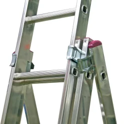 KRAUSE Corda VielzweckLeiter Mit Treppenfunktion 3 X 6 Sprossen Arbeitshöhe 4,55m -Garten- & Gewächshäuser Geschäft 7443c0fd0e16a1d06bda9ea6a97c7e28