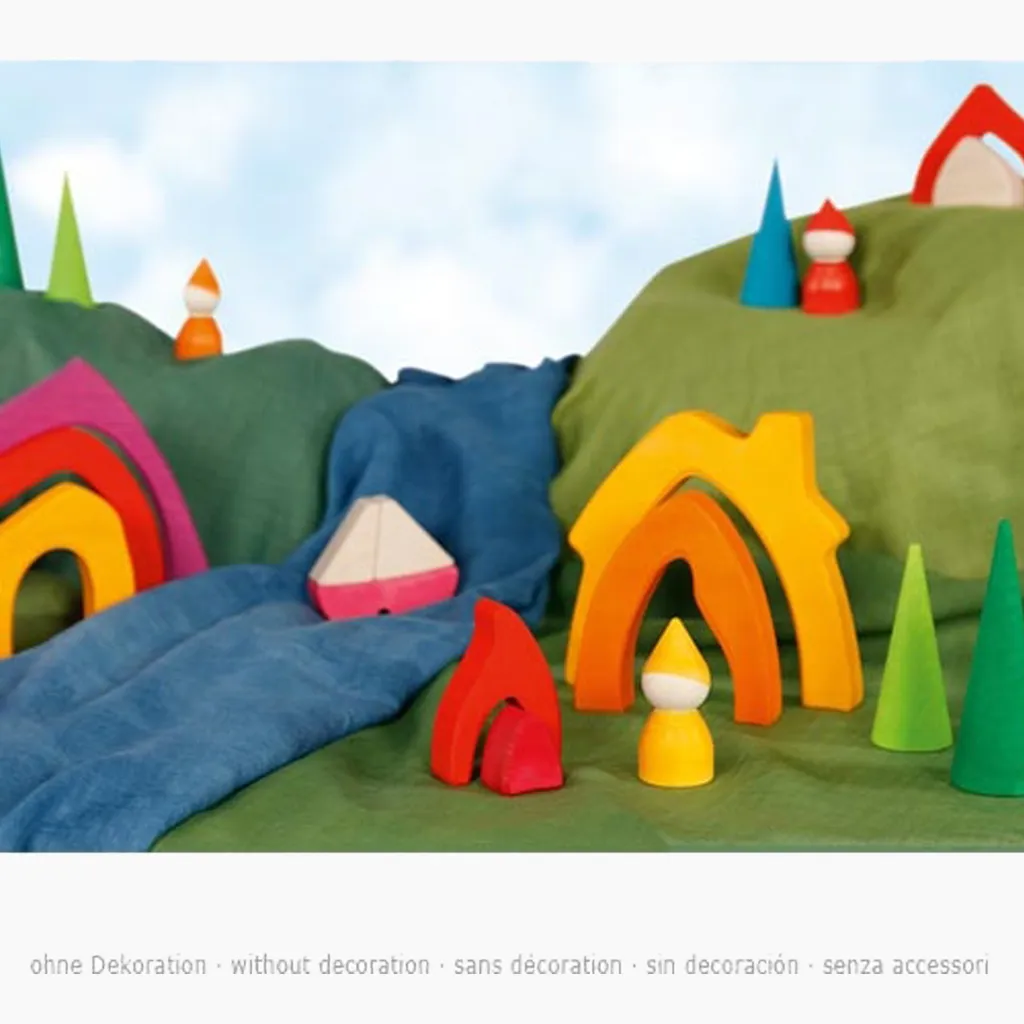 Goki 58427 Zwergenhaus Haus: 14,6 X 2,2 X 13,9 Cm, Holz, 7 Teile 7 Goki 58427 Zwergenhaus Haus: 14,6 X 2,2 X 13,9 Cm, Holz, 7 Teile – Bild 7