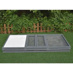 Mucola Freigehege Freilaufgehege Faltbar Hasen Kaninchen Meerschweinchen Gehege Ausbruchsperre Kleintierstall Hasenstall Käfig Freilauf -Garten- & Gewächshäuser Geschäft 74dcc944276f19103ba5b32b7ade407c