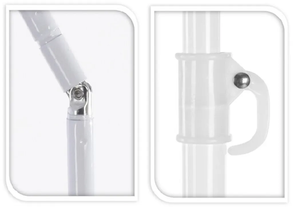 Meinposten Sonnenschirm Ø 138 Cm Strandschirm Schirm Mit 3 Haken Strand Urlaub UV Schutz GRÜN 4 Meinposten Sonnenschirm Ø 138 Cm Strandschirm Schirm Mit 3 Haken Strand Urlaub UV Schutz GRÜN – Bild 4