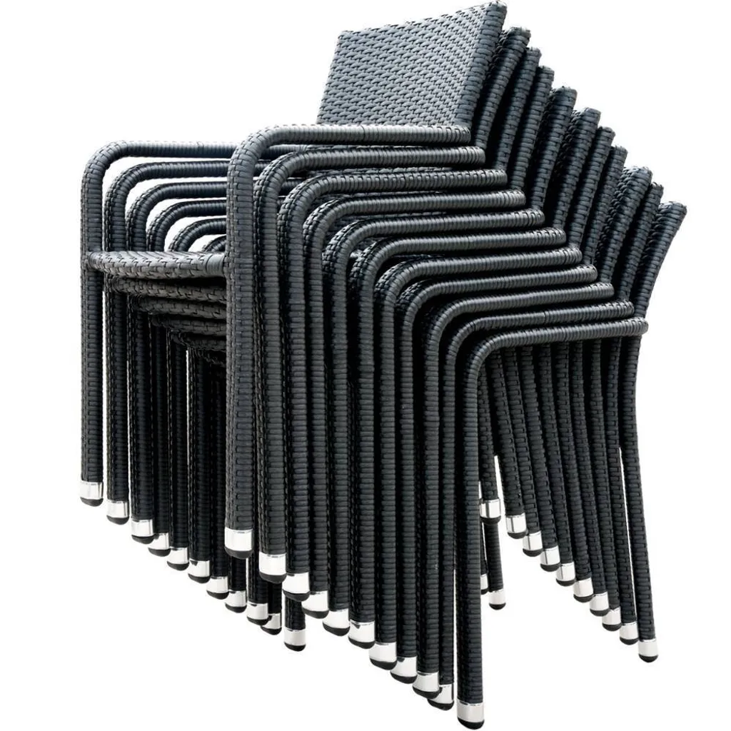 Destiny 2er Set Carlos Stapelsessel Geflechtsessel Sessel Polyrattan Stuhl 5 Destiny 2er Set Carlos Stapelsessel Geflechtsessel Sessel Polyrattan Stuhl – Bild 5