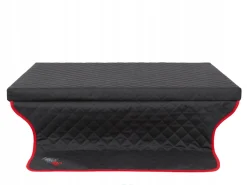 LIGHT TRUNK Hobbydog Die Matratze - Couch, Das Bett Für Einen Hund Zum Kofferraum, R4 - 110 X 100 X 5 Cm, Schwarz