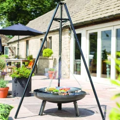 RedFire Dreibein Grill Schwarz 172 Cm BBQ TRIPOD