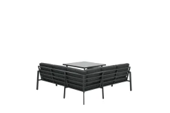 Garden Impressions Lounge/Dining Set Wellington 5-tlg. Aluminium Carbon Black -Garten- & Gewächshäuser Geschäft 753dcd745a5f165efe77b4f21a3444c0