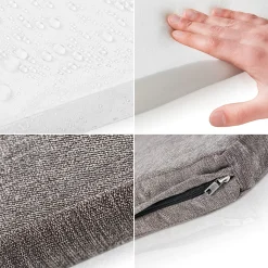 ONVAYA® Hundebett | Größe XXL | 112 X 74 X 5 Cm | 95 Grad Waschbar | Orthopädisch | Grau | Wasserdicht | Hundekissen | Liegekissen | Schlafplatz | Tierbett | Ruheplatz | Hundematte | Hundematratze 8 ONVAYA® Hundebett | Größe XXL | 112 X 74 X 5 Cm | 95 Grad Waschbar | Orthopädisch | Grau | Wasserdicht | Hundekissen | Liegekissen | Schlafplatz | Tierbett | Ruheplatz | Hundematte | Hundematratze -Garten- & Gewächshäuser Geschäft 7546816615323a0219e3b33124fc6f04