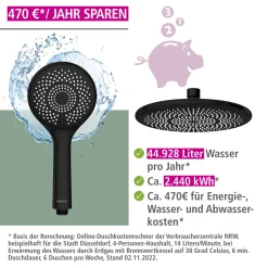 Wenko Duschsystem Watersaving Schwarz 22 Wenko Duschsystem Watersaving Schwarz -Garten- & Gewächshäuser Geschäft 7579c18002632ef58e0ed93d97dbff66