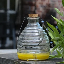 GORANDO Wespenfänger HONIGTOPF - Wespenfalle - Glas - Geriffelt - D: 13cm - H: 17cm - Outdoor 13 GORANDO Wespenfänger HONIGTOPF - Wespenfalle - Glas - Geriffelt - D: 13cm - H: 17cm - Outdoor -Garten- & Gewächshäuser Geschäft 75a667624ddea2af82343324d338bcd2