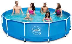 Poolomio METAL FRAME SWING POOLS 3,66m X 0,84m