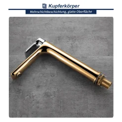 Wasserhahn Bad Hoch Waschbeckenarmatur Badarmatur Mit Langem Wasserauslass Armatur Bad Waschtischarmatur Einhandmischer Mit Auslauf Höhe 245 Mm, Homelody 15 Wasserhahn Bad Hoch Waschbeckenarmatur Badarmatur Mit Langem Wasserauslass Armatur Bad Waschtischarmatur Einhandmischer Mit Auslauf Höhe 245 Mm, Homelody -Garten- & Gewächshäuser Geschäft 76057b6136b4754243af5cdec79d54cb