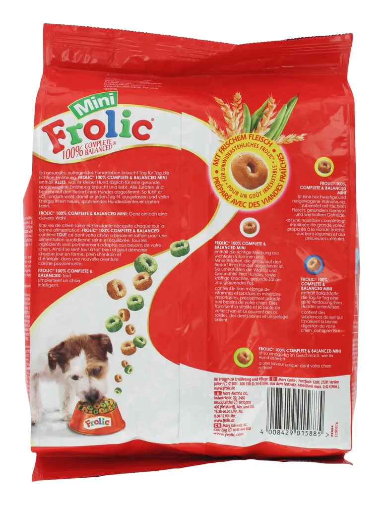 Frolic Mini Mit Geflügel, Gemüse & Getreide (1 Kg) 5 Frolic Mini Mit Geflügel, Gemüse & Getreide (1 Kg) – Bild 5