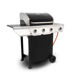 Nexgrill 3B Classic Gasgrill I 3 Brenner Gas Grill Mit Seitenbrenner I Grillwagen Mit Grillthermometer, Seitenablage Und Seitenkochfeld
