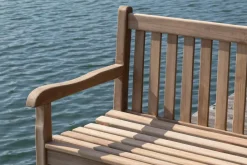 Garden Pleasure Teak Garten Bank Solo 3-Sitzer Sitzbank Essbank Möbel Holzbank -Garten- & Gewächshäuser Geschäft 768fac22fded854e4c9037eefcd5cb90