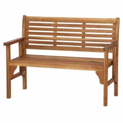 Siena Garden Gartenbank / Klappbank Lovera Akazienholz 120cm