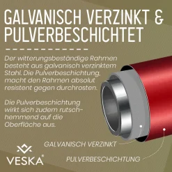 Veska Klettergerüst 305x305x155cm DomeClimber Kinder Kletterkuppel Geodome 10FT - Blau/grün -Garten- & Gewächshäuser Geschäft 76cd33e1de9380a70dd32edda48173fd