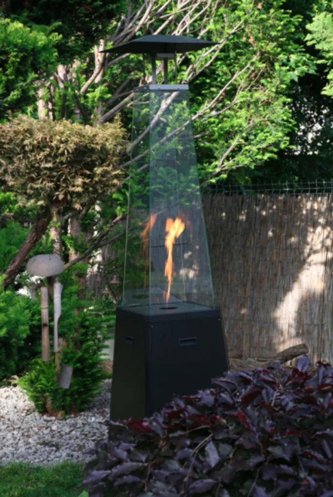 Kratki Gasheizstrahler Umbrella BS Stahl Schwarz 12kW Set 9 Kratki Gasheizstrahler Umbrella BS Stahl Schwarz 12kW Set – Bild 9