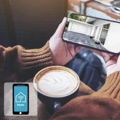Hama WiFi-Kamera 1080p App Bewegungssensor Nachtsicht Outdoor Schwarz/silber -Garten- & Gewächshäuser Geschäft 77255755cabb19bd819d56c9962813ea
