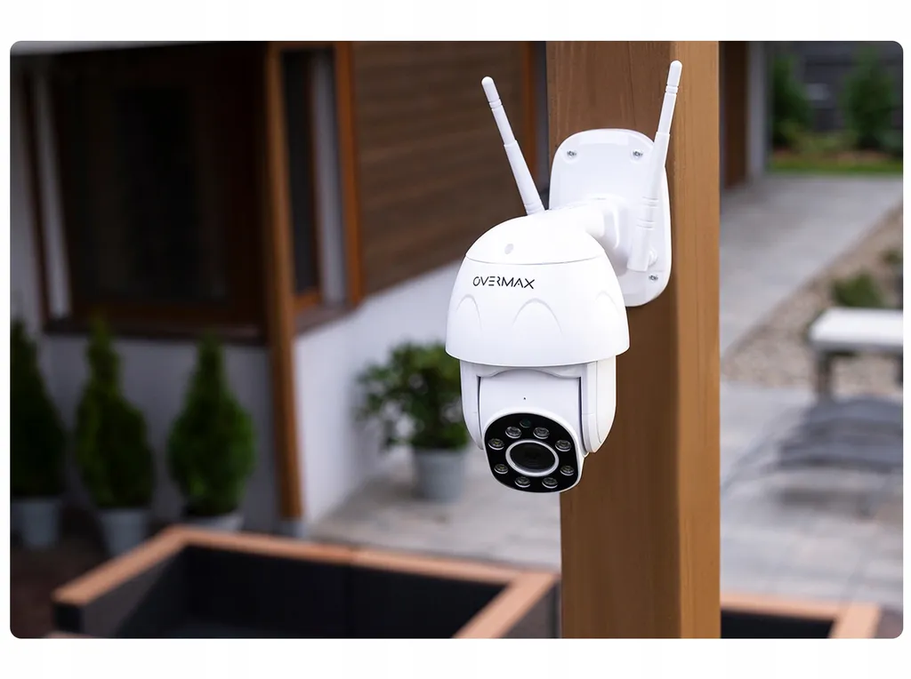 Overmax 1080P Außen WLAN PTZ Dome Audio Überwachungskamera, 4X Digital Zoom, Personenerkennung, Alarm, IP66, Nachtmodus 50m 9 Overmax 1080P Außen WLAN PTZ Dome Audio Überwachungskamera, 4X Digital Zoom, Personenerkennung, Alarm, IP66, Nachtmodus 50m – Bild 9