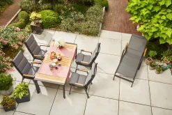 Siena Garden Zurigo Auszietisch 180/240x90cm Teakholz / Anthrazit -Garten- & Gewächshäuser Geschäft 77736e2e80c52d4b21b7094170f8493e