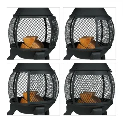 Relaxdays Terrassenofen Aus Gusseisen Und Stahl -Garten- & Gewächshäuser Geschäft 7787b125e396b84df99e2b850cc6fb29