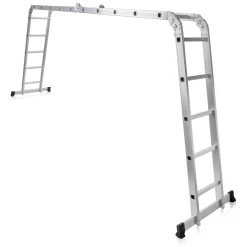 MAXCRAFT Multifunktionsleiter / Mehrzweckleiter 4x5 - Länge 5,51m