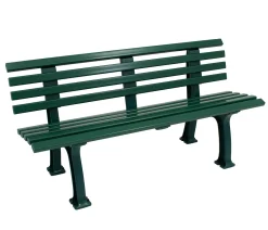 Bank SYLT 3-sitzer Aus Kunststoff Von BLOME, Dunkelgrün