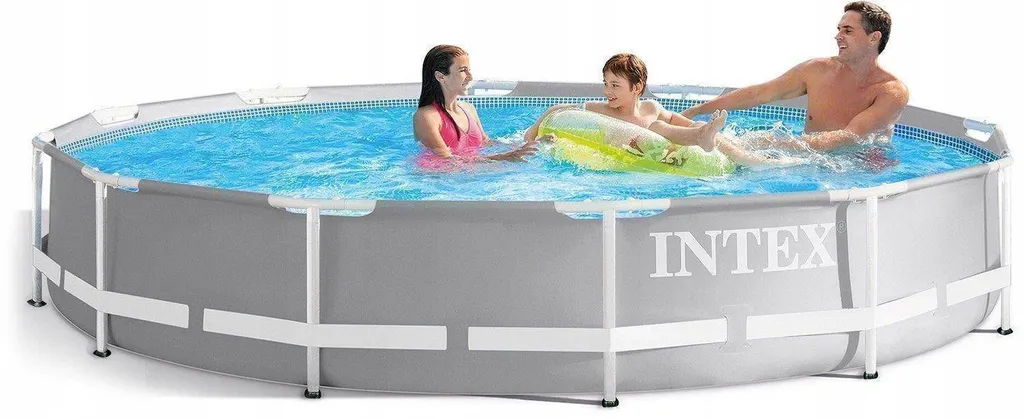 Intex PrismFrame, 4485 L, Gerahmter Pool, Erwachsener & Kind, Grau, 20,1 Kg 23 Intex PrismFrame, 4485 L, Gerahmter Pool, Erwachsener & Kind, Grau, 20,1 Kg – Bild 23