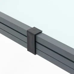 Outsunny Gartentisch Esstisch Balkontisch Mit Gehärteter Glasplatte Outdoor Aluminium Ausziehbarer Tisch Hinterhof Gartenmöbel Rechteck Bistrotisch Grau Weiß -Garten- & Gewächshäuser Geschäft 78599eb85a6eff7b5ef92f27b1a5133c