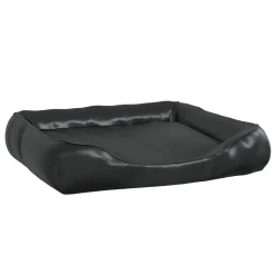 VidaXL Hundebett Schwarz 105x80x25 Cm Kunstleder