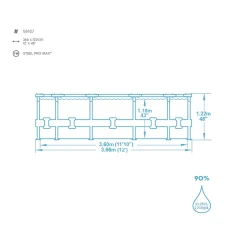 Bestway Steel Pro MAX Pool Rund Ø 366 X 122 Cm 17 Bestway Steel Pro MAX Pool Rund Ø 366 X 122 Cm -Garten- & Gewächshäuser Geschäft 78bb67c83c39513afb8adde3880cd3b4
