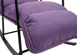 Mendler Schaukelstuhl HWC-K40, Schaukelsessel Schwingstuhl Relaxsessel, Liegefunktion Metall Stoff/Textil Lila-flieder 24 Mendler Schaukelstuhl HWC-K40, Schaukelsessel Schwingstuhl Relaxsessel, Liegefunktion Metall Stoff/Textil Lila-flieder -Garten- & Gewächshäuser Geschäft 78c81c1d8741ee5a4e7582b8d46cc7f5