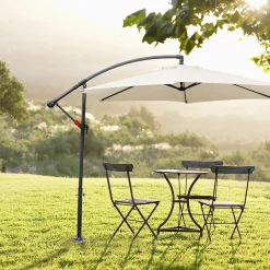 Lospitch Universal Bodenplatte Kurbelschirm Sonnenschirmständer Metall Bodenträger 16 Cm -Garten- & Gewächshäuser Geschäft 7981a2deee15a7ca850c932b908ac441