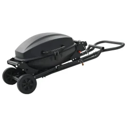 VidaXL Tragbarer Gasgrill Mit Brenner Schwarz -Garten- & Gewächshäuser Geschäft 79ec5ca95efbca3c5f33c72bac17f3ad