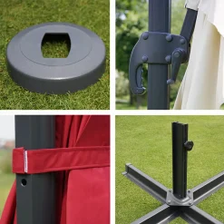 Mendler Gastronomie-Ampelschirm HWC-A96, 3x4m (Ø5m) Polyester Alu/Stahl 26kg Türkis Ohne Ständer, Drehbar 16 Mendler Gastronomie-Ampelschirm HWC-A96, 3x4m (Ø5m) Polyester Alu/Stahl 26kg Türkis Ohne Ständer, Drehbar -Garten- & Gewächshäuser Geschäft 79faec081128b434cd29e9e7ff087c9a 3