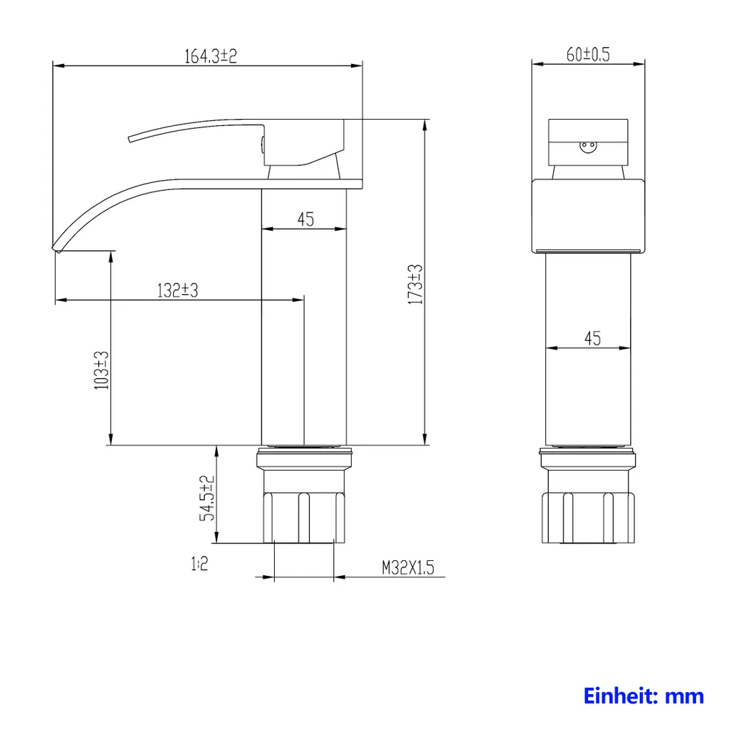 Meykoers Wasserhahn Armatur Für Bad Wasserhahn Bad Standventil Chrom Wasserhahn Einhebelmischer Badarmaturen(Mit Warm- Und Kaltwasserleitungen) 7 Meykoers Wasserhahn Armatur Für Bad Wasserhahn Bad Standventil Chrom Wasserhahn Einhebelmischer Badarmaturen(Mit Warm- Und Kaltwasserleitungen) – Bild 7
