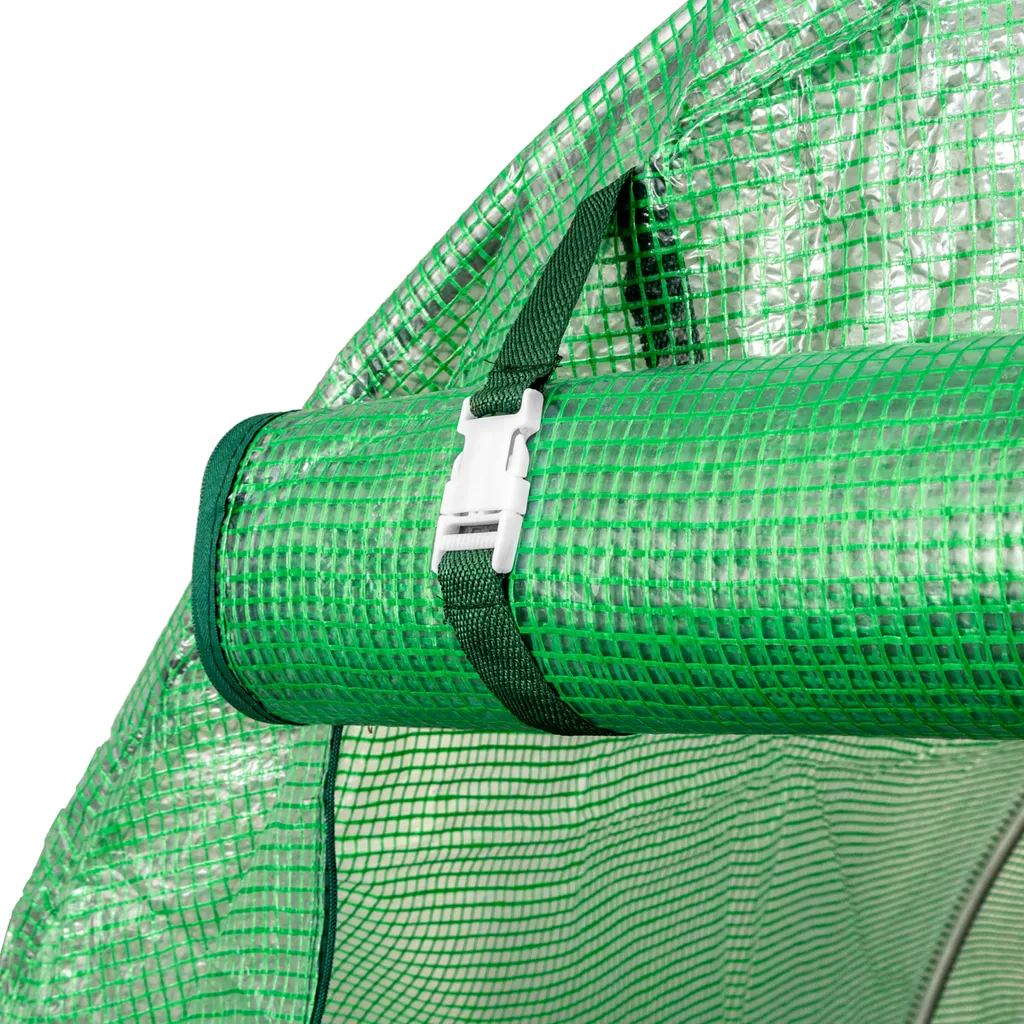 NABBI Gartenfolienpflanze Gewächshaus 400x250x200 Cm - Grün 1 NABBI Gartenfolienpflanze Gewächshaus 400x250x200 Cm - Grün