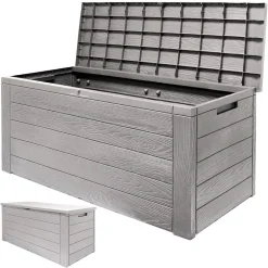 Deubois Luxury Aufbewahrungsbox - Grau - 120x46x57cm- Kunststoff