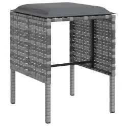 VidaXL 5-tlg. Sofagarnitur In L-Form Mit Kissen Poly Rattan Grau -Garten- & Gewächshäuser Geschäft 7abf5f873794a8b0faa66fb940f95c9c