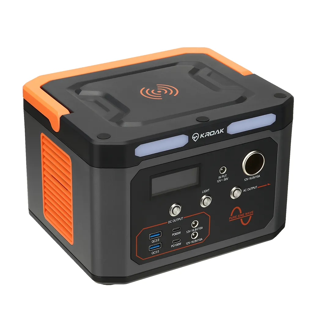 RXSY Tragbare Powerstation 319Wh/86400mAh, Power Station Solar Generator Mit QC 3.0 Anschlüsse Für Camping Emergency Backup, Passend Für 12-30V Solarpanel Stromeingang 7 RXSY Tragbare Powerstation 319Wh/86400mAh, Power Station Solar Generator Mit QC 3.0 Anschlüsse Für Camping Emergency Backup, Passend Für 12-30V Solarpanel Stromeingang – Bild 7