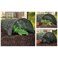 Garden Pleasure Pflanztunnel 3m Frühbeet Gewächshaus Treibhaus Garten Beet Schutz Netz Vlies