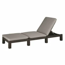 ALLIBERT By KETER Allibert Sonnenliege Daytona, Graphitgrau -Garten- & Gewächshäuser Geschäft 7b330c0482a7da1fb464b276753ddd89