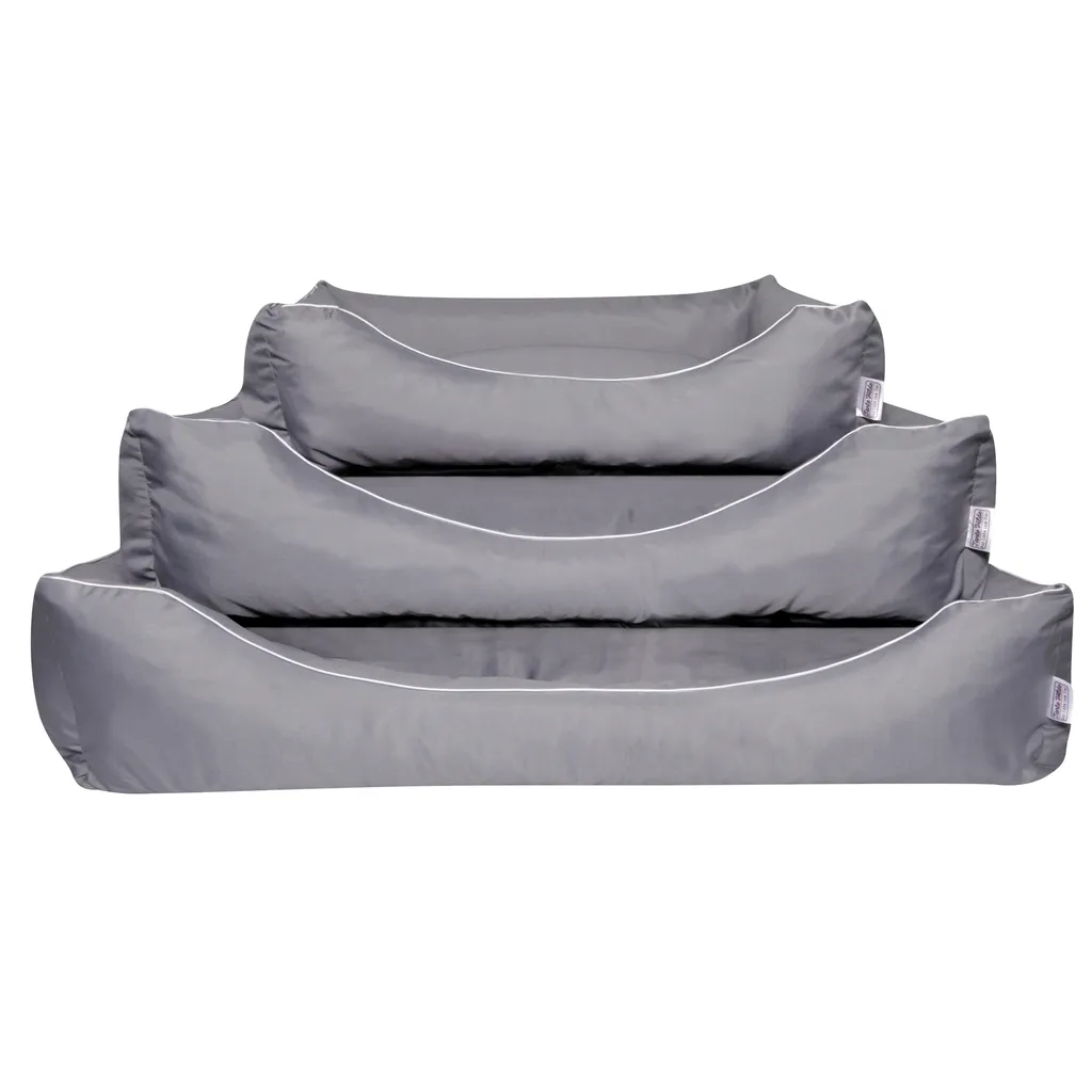 Tante Hilde Aus Liebe Zum Tier. Tante Hilde Hundebett Norderney | Waschbar Und Robust| Farb Und Größenauswahl| XXL 100 X 80 Cm Grau 5 Tante Hilde Aus Liebe Zum Tier. Tante Hilde Hundebett Norderney | Waschbar Und Robust| Farb Und Größenauswahl| XXL 100 X 80 Cm Grau – Bild 5