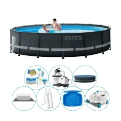 Alles In 1 Poolpaket - Intex Ultra XTR Frame Rund 488x122 Cm