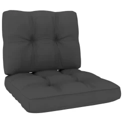 VidaXL Palettensofa-Kissen 2 Stk. Anthrazit
